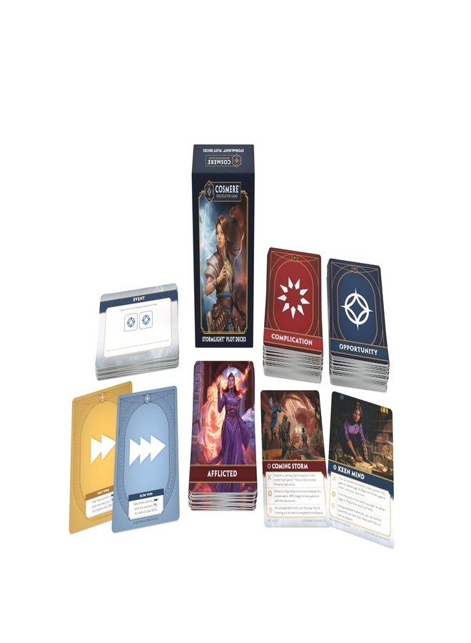 براذر وايز جيمز مجموعة أوراق حبكة ستورمليت - لعبة تقمص الأدوار كوسمير من إنتاج براذروايز جيمز | 3-7 لاعبين | الأعمار 14+ | - Image 3